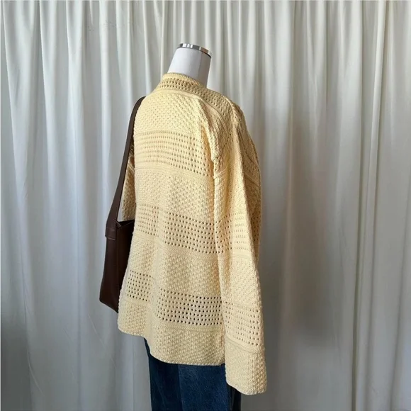 Vintage Sigrid Olsen Knit Cardigan size small. - Picture 6 of 8